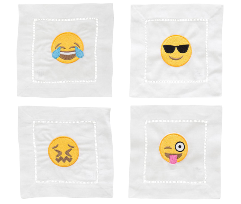 Snob Essentials Emoji Coasters