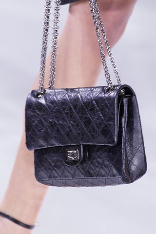 $11k CHANEL Gray Quilted Aged Calfskin 50th Anniversary 2.55