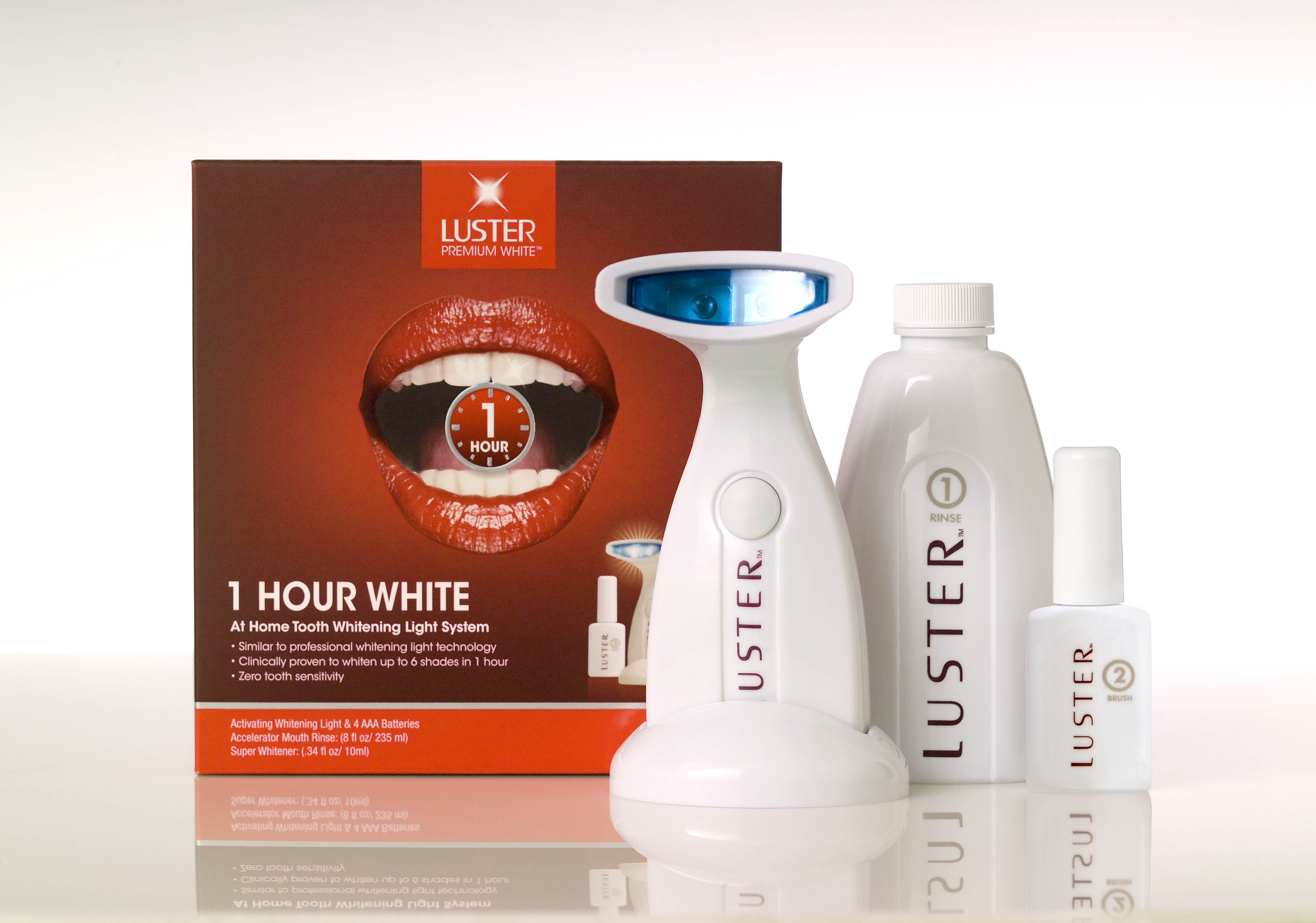 Luster 1 Hour White, Tooth Whitening Light System - Snob ...