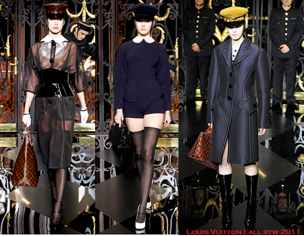 Louis Vuitton Fall 2011 RTW: An Officer and a Gentle Dominatrix