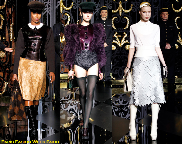 Louis Vuitton Fall 2011 RTW: An Officer and a Gentle Dominatrix